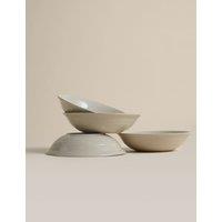 M&S Set of 4 Southwold Pasta Bowls Cream