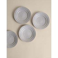 M&S Set of 4 Padstow Side Plates White