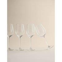 M&S Set of 4 Everyday White Wine Glasses Clear