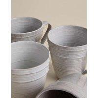 M&S Set of 4 Padstow Mugs White