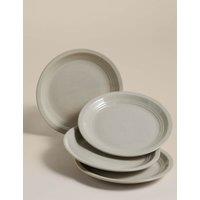 M&S Set of 4 Southwold Stoneware Side Plates Cream