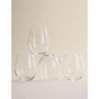 M&S Set of 4 Everyday Tumblers Clear