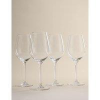 M&S Set of 4 Everyday Red Wine Glasses Clear