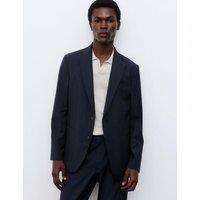 Autograph Tailored Fit Performance Blazer Dark Navy