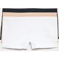 M&S 3 Pack Seamless Boxer Shorts Opaline Mix