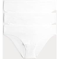 Body by M&S 3 pack Body Invisibles No VPL Brazilian Knickers White