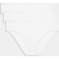 Body by M&S 3 pack Body Invisibles No VPL Brazilian Knickers White