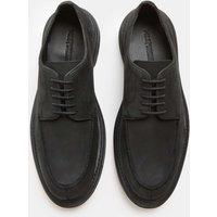 M&S Nubuck Apron Derby Shoes Black