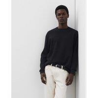 Autograph Relaxed Crew Neck Jumper Black