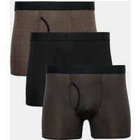 Autograph 3pk Microskin Printed Stretch Trunks Black Mix