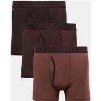 Autograph 3pk Supima Cotton Modal Stretch Trunks Burgundy Mix