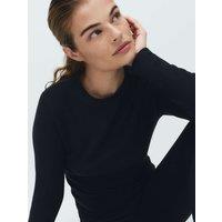 M&S Heatgen Maximum Thermal Crew Neck Top Black