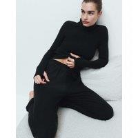 M&S Heatgen Maximum Thermal Slim Joggers Black