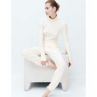 M&S Heatgen Maximum Thermal Slim Joggers Light Cream