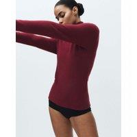 M&S Heatgen Maximum Thermal High Neck Top Claret