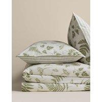 M&S Cotton Rich Fern Bedding Set Fern