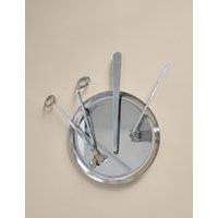 M&S Candle Care Set Silver Mix
