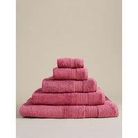 M&S Egyptian Cotton Towel Burgundy