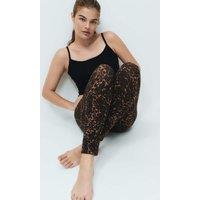 M&S Heatgen Medium Thermal Leggings Brown Mix
