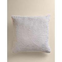 M&S Velvet Supersoft Cushion Dove