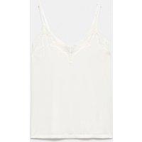 Autograph Modal Rich Thermal Vest Top with Cashmere Ivory