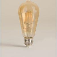 M&S Glass Squirrel LED Large Light Bulb Champagne