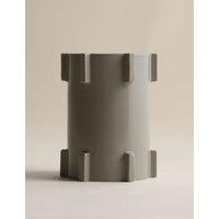 M&S X Kelly Hoppen Ridged Vase Beige