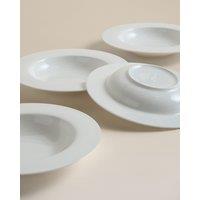 M&S Set of 4 Clarendon Fine Bone China Pasta Bowls White