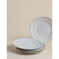 M&S Set of 4 Stow Side Plates White