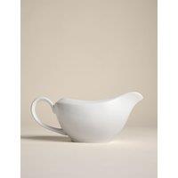 M&S Clarendon Gravy Boat White