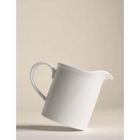 M&S Clarendon Fine Bone China Jug White