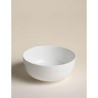 M&S Clarendon Fine China Serving Bowl White
