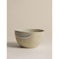M&S Small Reactive Glaze Stoneware Bowl Natural