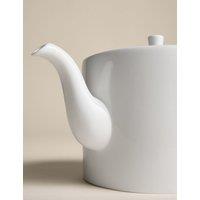M&S Clarendon Fine Bone China Teapot White