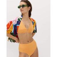 M&S Sculpt High Waisted Bikini Bottoms Mango