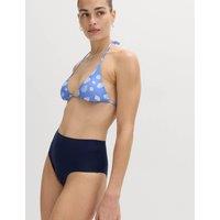 M&S Sculpt High Waisted Bikini Bottoms Midnight