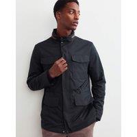 JAEGER Nylon Field Jacket Dark Navy