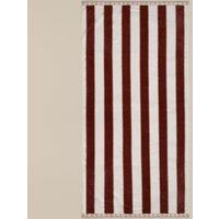 M&S Pure Cotton Sand Resistant Beach Towel Spice Mix