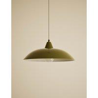 M&S Metal Pendant Light Khaki