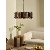 M&S Dual Colour Glass Pendant Light Multi