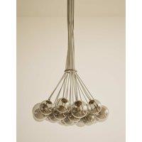 M&S Champagne Cluster Ceiling Light Antique Brass