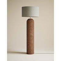 M&S Seagrass Base Floor Lamp Natural