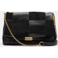 M&S Quilted Cross Body Bag Black