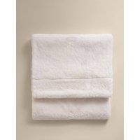 M&S Supersoft Faux Fur Large Throw Ivory