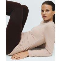 M&S Heatgen Maximum Thermal Crew Neck Top Biscuit