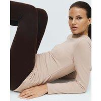 M&S Heatgen Maximum Thermal Crew Neck Top Biscuit