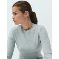M&S Heatgen Maximum Thermal Fleece Top Grey Marl