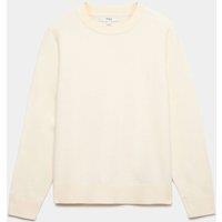 M&S Air-Yarn Crew Neck Jumper Ivory