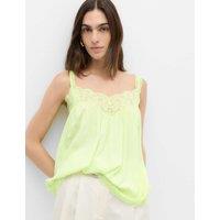 M&S Lace Detail Cami Top Limeade