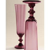 M&S Set of 2 Etoile Champagne Flutes Plum